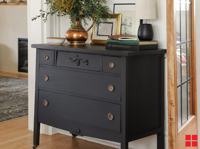 Milk Paint vs Chalk Paint Dresser