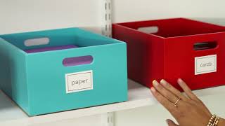 Thumbnail for How to Organize Your Closet Office (aka Cloffice)