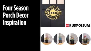 Thumbnail for Front Porch Decor Ideas for All 4 Seasons | Rust-Oleum