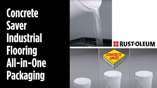 Thumbnail for About Rust-Oleum Concrete Saver Industrial Flooring All-in-One Packaging