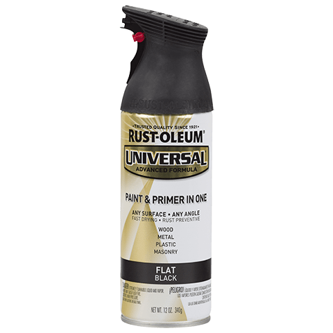 Rust-Oleum Universal Flat Black Paint & Primer Spray Paint