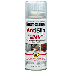 Rust-Oleum Stops Rust Anti-Slip Resistant Clear Finish Coating Aerosol