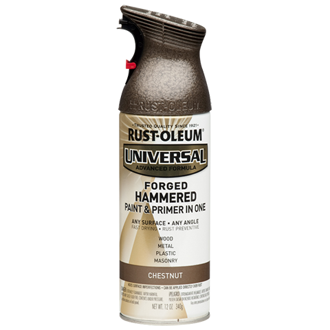 Rust-Oleum Universal Forged Hammered Chestnut Paint & Primer Spray Paint