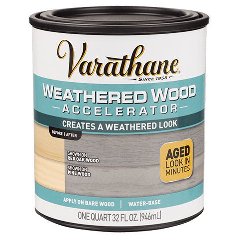 Varathane Water Base Weathered Wood Accelerator Paint