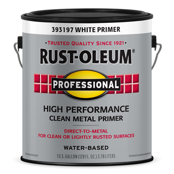 A can of High Performance Water Based Primer 100 VOC