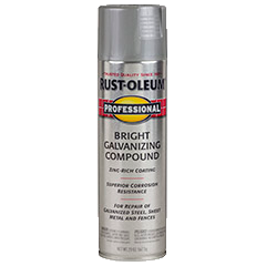 Rust-Oleum Professional Bright Galvanizing Compound Spray Paint