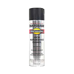 Rust-Oleum Professional High Performance Flat Black Enamel Spray Paint