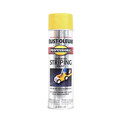 Rust-Oleum Professional Inverted Yellow Striping Spray Paint